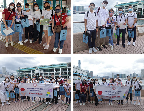 ORO Volunteer Team joined the Flag Day of WWF-Hong Kong