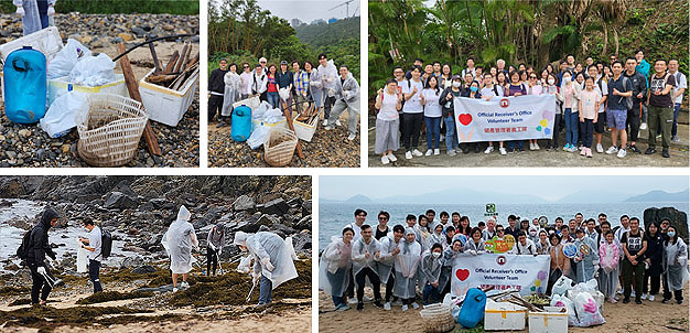 ORO Volunteer Team joined a Shoreline Clean-up Day on Earth Day 2023