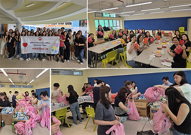 ORO Volunteer Team Packed Fortune Bags for Elderly to celebrate Mid-Autumn Festival